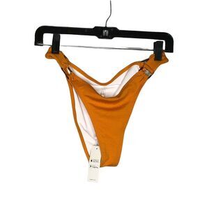 4/$25 Cupshe Bikini Bottoms Womens Medium Orange Swimsuit Beach Cruise NWT